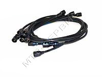 Провода зажигания высоковольтные 130-3707078-Г/ЭП3615 ЗиЛ-130, ГАЗ-53 многожильные черные (Цитрон)